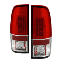 Ford Super Duty 08-15 LED Bakljus - Röda Klara Spyder Auto